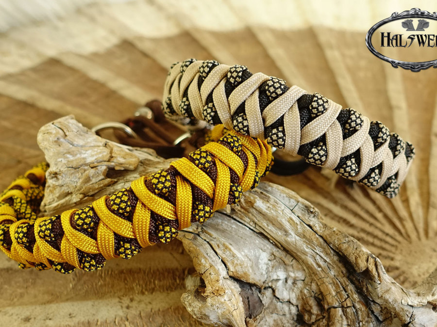 Halsband geflochten schmal kleine Hunde