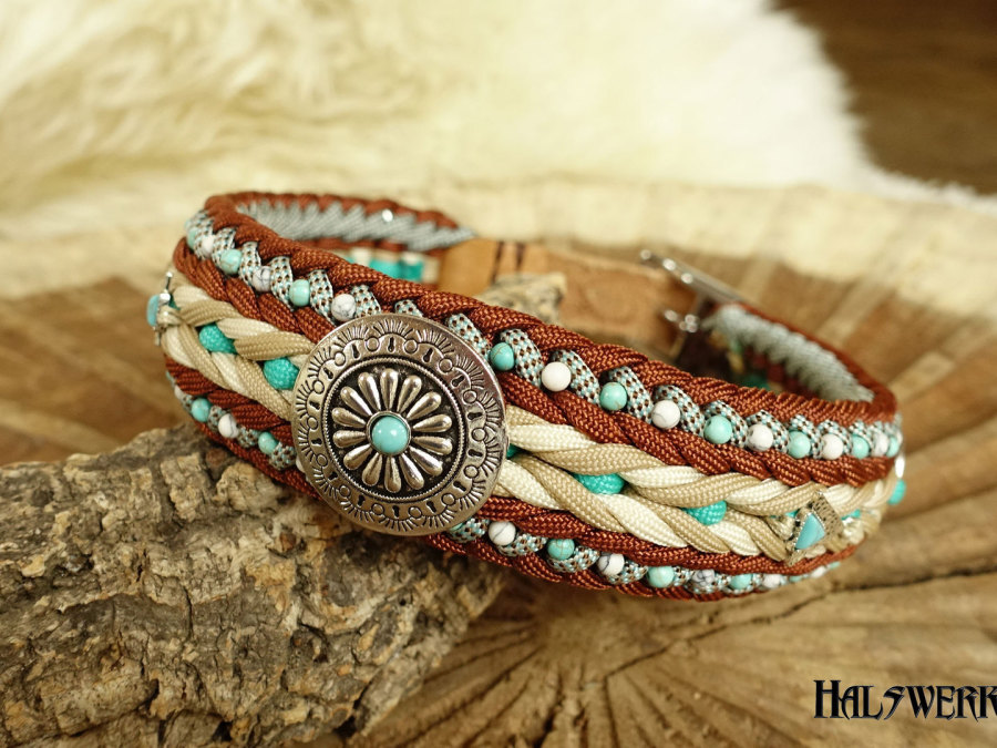 Indianer Halsband geflochten Ridgeback