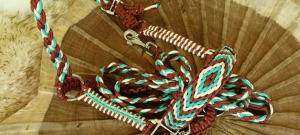 Paracord-Halfter-Vollblut indianisch