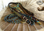 Wanderreitzaum, Trense, geflochten, Paracord, Western