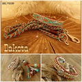 Hundehalsband Armband geflochten indianisch 