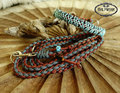Halsband Paracord mit Stick geflochten