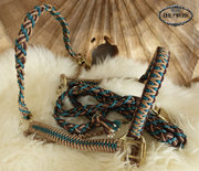 Paracord Halfter geflochten