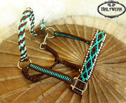 Vollblut-Halfter-indianisch-geflochten