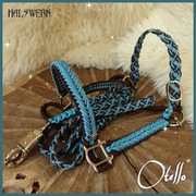 Island Pony Galfter geflochten Paracord blsu