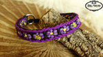 Paracord Halsband Blumen