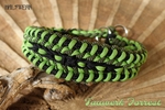 Tauhalsband mit Paracord umflochten 