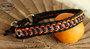 Parcord-Halsband-orange