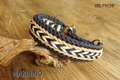 Hundehalsband geflochten maritim paracord 