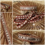 Halsband Retriever geflochten Naturtöne paracprd