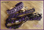 Hundehalsband_geflochten_paracord_ lila