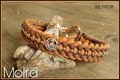 Hundehalsband_geflochten_paracord_cognac